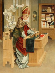 Św. Ambroży autorstwa Meister von Mondsee