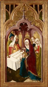 Świątynia Maryi autorstwa Meister von Schloss Lichtenstein