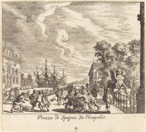 Schody Hiszpańskie, Neapol