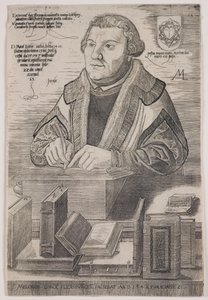 Marcin Luter autorstwa Melchior Lorck