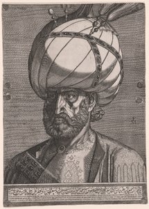 Portret Ismaila, ambasadora perskiego szacha Tahmaspa I autorstwa Melchior Lorck