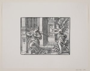 Zwiastowanie NMP autorstwa Melchior Lorck