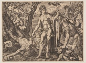Apollo i Marsyas/Sąd nad Midasem