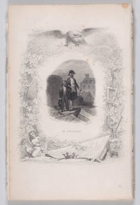 Czternasty lipca z Pieśni Bérangera, 1829.