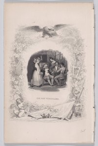 Dobry starzec z Pieśni Bérangera, 1829.