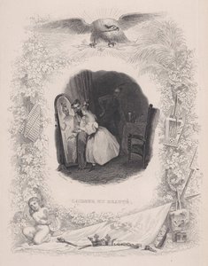 Brzydota i piękno, z Pieśni Bérangera, 1829.