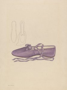 Pantofelek, ok. 1936. autorstwa Melita Hofmann