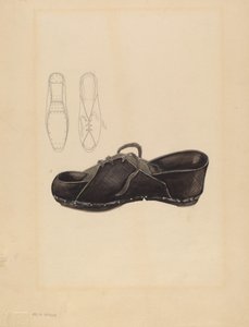 Drewniak damski, ok. 1900 r. 1936. autorstwa Melita Hofmann