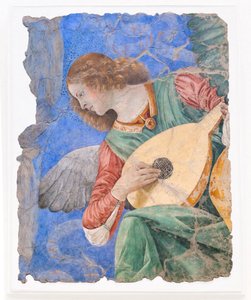 Anioły muzykujące, ok. 1480 r. (fresk)