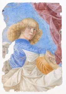 Anioły muzykujące, ok. 1480 r. (fresk) autorstwa Melozzo da Forli