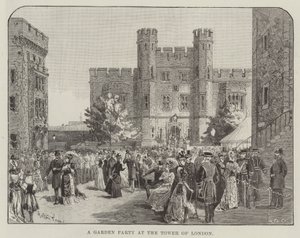 Garden Party w Tower of London autorstwa Melton Prior