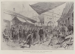 Wojna grecko-turecka, Bluejackets of HMS Anson Route-Marching in Canea autorstwa Melton Prior