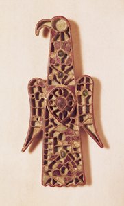 Broszka w kształcie orła (metal i emalia) autorstwa Merovingian