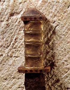 Sztuka Merowingów: Uchwyt Spee, VI wiek. Gaule, Narodowe Muzeum Archeologiczne Saint Germain en Laye