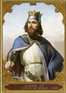 Roger I z Sycylii 1031-1101, lata czterdzieste XIX wieku.