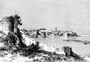 Rabat i ujście rzeki Bou-Regreg, Maroko, 1895.