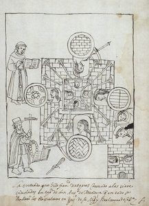 Ms Hunter 242 f.317r Hiszpański podbój, z Historia de Tlaxcala autorstwa Diego Munoza Camargo autorstwa Mexican School