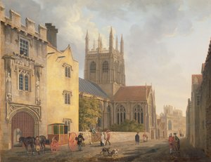 Merton College, Oksford autorstwa Michael Rooker