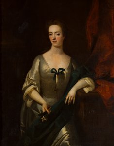 Portret Charlotte Lady Myddelton (1679-1731), c.1699-1731 (olej na płótnie) autorstwa Michael (circle of) Dahl