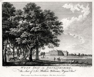 Wynn Pobyt w Denbighshire, Walia, 1775 autorstwa Michael Angelo Rooker