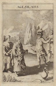 Agesilaus II, spartański król i generał autorstwa Michael Burghers