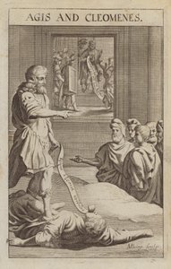 Agis IV i Kleomenes III, królowie Spartan autorstwa Michael Burghers