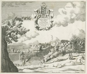 Prestwood Hall: grawerowanie, bd [1753-1827] autorstwa Michael Burghers