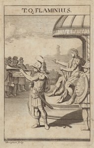 Tytus Quinctius Flaminimus, rzymski generał autorstwa Michael Burghers