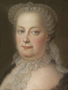Portret cesarzowej Marii Teresy Austrii 1717-1780, 1762