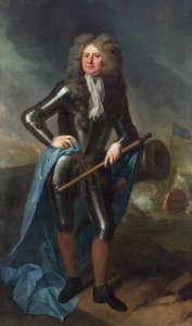 Admirał Sir Cloudesley Shovell (1650-1707) autorstwa Michael Dahl