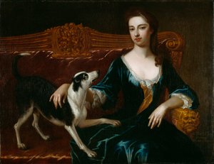 „Elizabeth Grey, późniejsza hrabina Portsmouth”, XVIII wiek.