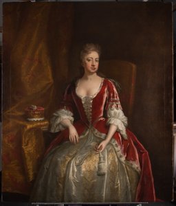 Portret lady Elżbiety Percy, żony Karola, 6. księcia Somerset (1667-1722) autorstwa Michael Dahl