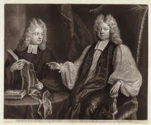 Portret Thomasa Sprata i syna autorstwa Michael Dahl