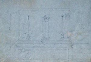 Bilans chemiczny, z notatnika Michaela Faradaya (pióro i atrament na papierze)