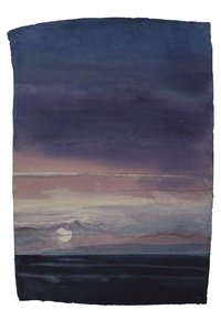 Zachód słońca nad wyspą autorstwa Michael Frith