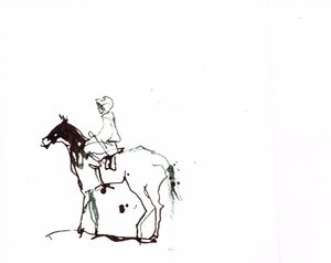 Bez tytułu, 2018 (akwarela na papierze) autorstwa Michael Frith