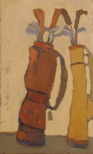 The Locker Room, 2015 (olej na płótnie)