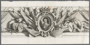 Oblężenie La Rochelle: Tablica 15, 1628-1630. autorstwa Michael Lasne