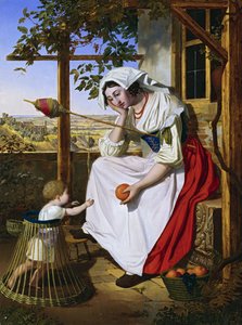 Włoszka z dzieckiem
