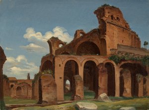 Bazylika Konstantyna w Rzymie, 1830 r.
