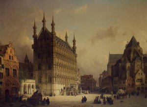 Ratusz w Leuven, Belgia