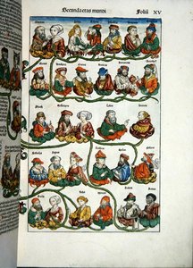 Drzewo genealogiczne z 