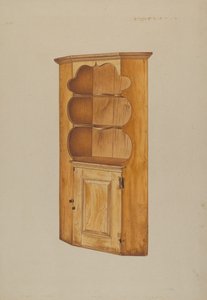 Szafka Narożna 1938. autorstwa Michael Riccitelli