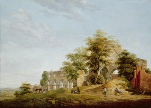 Ruiny opactwa Buildwas, 1770