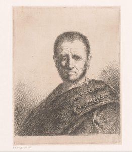 Mężczyzna ze zdobionym płaszczem autorstwa Michael Willmann