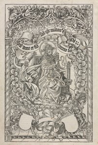 Kronika Norymberska: Godło autorstwa Michael Wolgemut