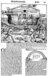 Strona z książki „Kronika norymberska” Hartmanna Schedla, 1493.