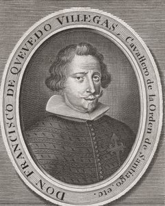 Francisco Gómez de Quevedo i Santibáñez Villegas. autorstwa Michael van der (after) Gucht