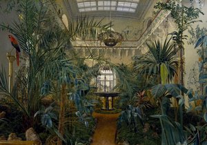 Ogród zimowy w Pałacu Zimowym w Sankt Petersburgu autorstwa Michail Ivanovich Antonov