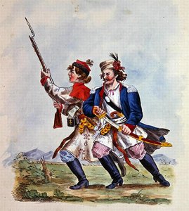 Stroje Wojska Polskiego po 1700 r. (kolor lito) autorstwa Michal Stachowicz
